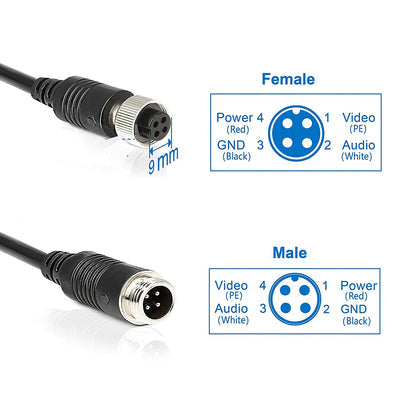 Reverse Backing System Tdmdvr10mcable Backup Camera Cable||tdmdvr10mcable_1.Jpg||86||rbstdmdvr10mc||1475590