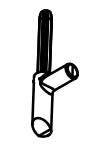 Product of Norcold 628615 Refrigerator Door Latch Pin