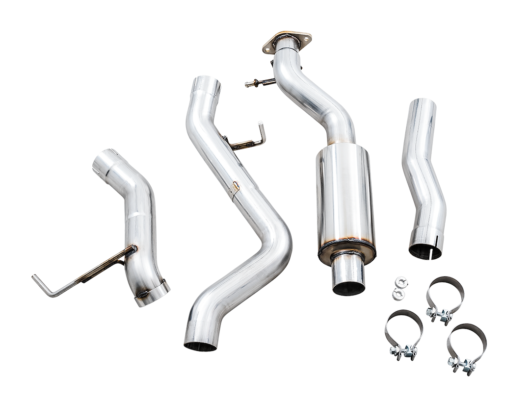 Product of AWE Tuning 3015-21000 0FG Cat-Back System Single Exhaust System Kit 