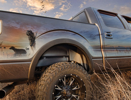 Product of Husky Liner 79011 Matte Black TPO - Thermoplastic Olefin Fender Well Liner 