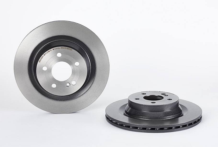 Product of Brembo 09B74541C02 Vented 1 Piece Brake Rotor 