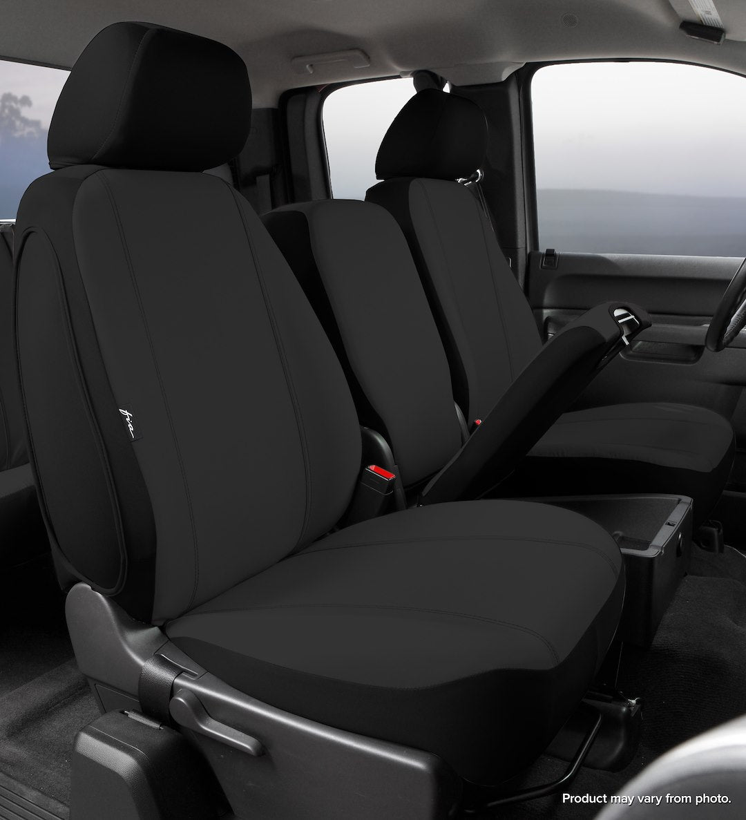 Product of Fia SP88-30 BLACK SP80 Series Charcoal Black Polycotton Seat Cover 