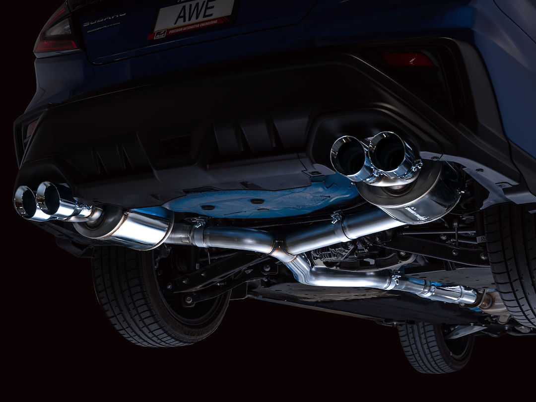 Product of AWE Tuning 3015-42979 Touring Edition Cat-Back System Single Exhaust System Kit 