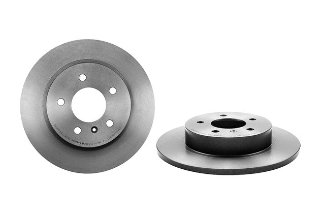 Product of Brembo 08B55811C02 Solid 1 Piece Brake Rotor 