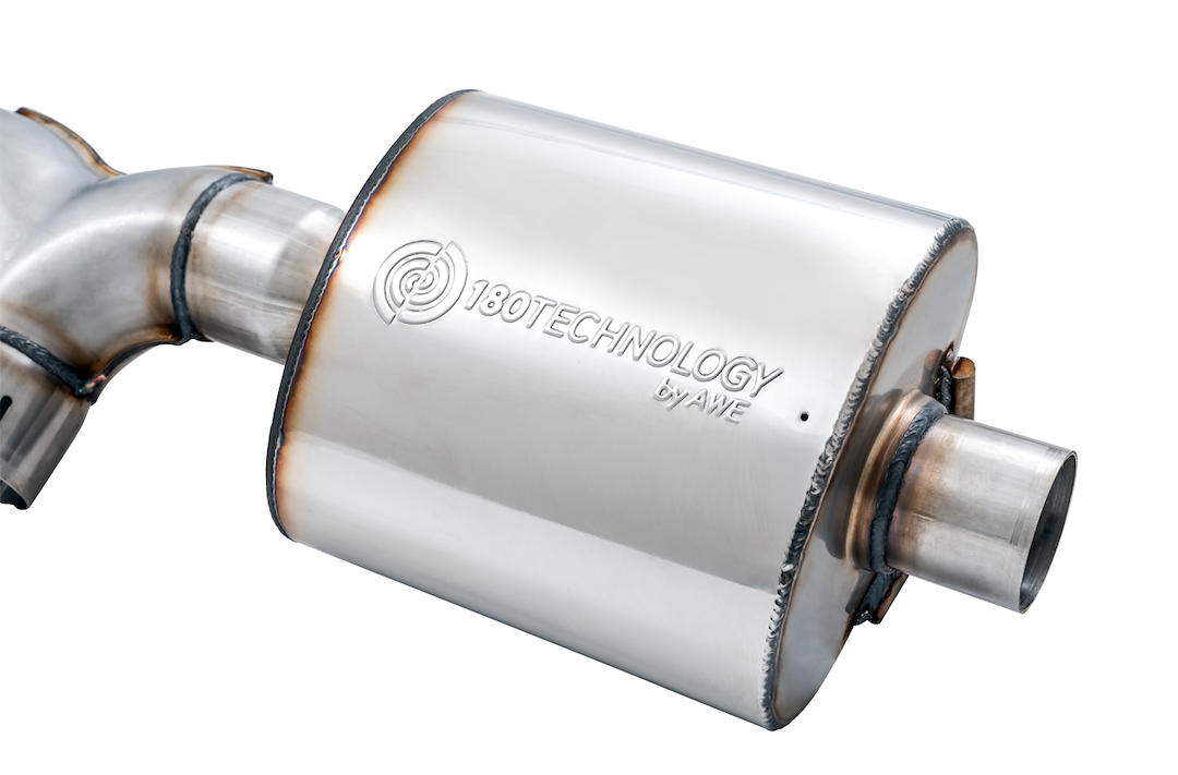 Product of AWE Tuning 3015-32001 Tread Edition Axle-Back System Dual Exhaust System Kit 