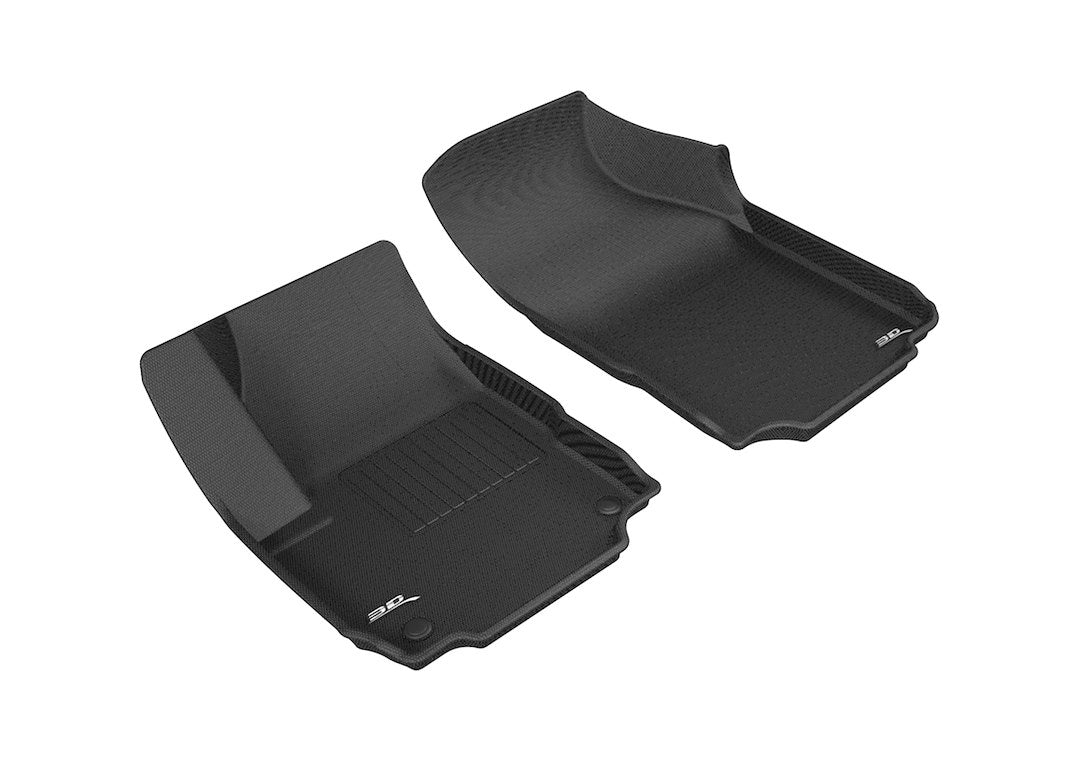 Product of 3D Mats KAGU L1CH08501509 Black Thermoplastic Rubber Of Carbon Fiber Texture Floor Liner 