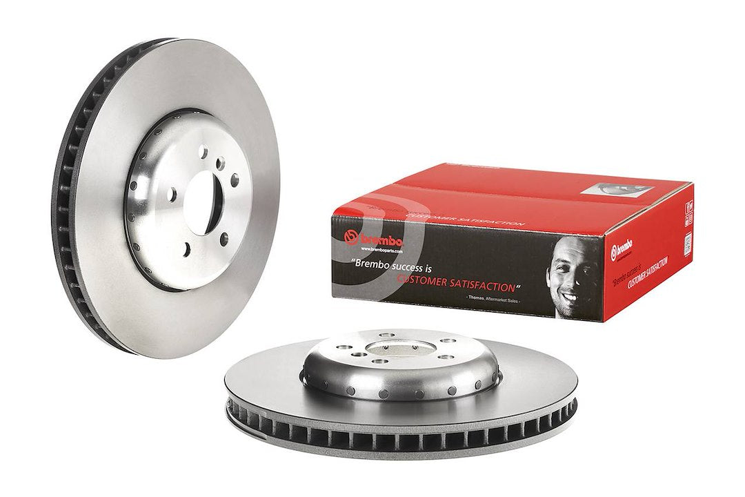 Product of Brembo 09C40713C02 Vented 1 Piece Brake Rotor 