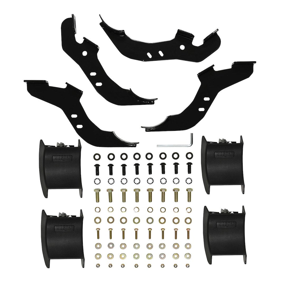Product of Westin Automotive 21-24185 PRO TRAXX ® Nerf Bar With Surface Steps 