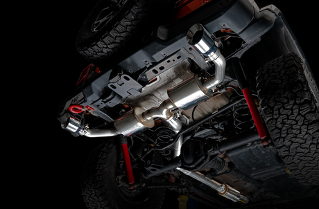 Product of AWE Tuning 3015-32001 Tread Edition Axle-Back System Dual Exhaust System Kit 