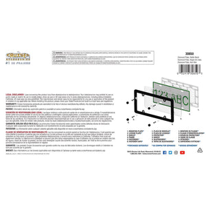 Product of Cruiser 30850 License Plate Frame