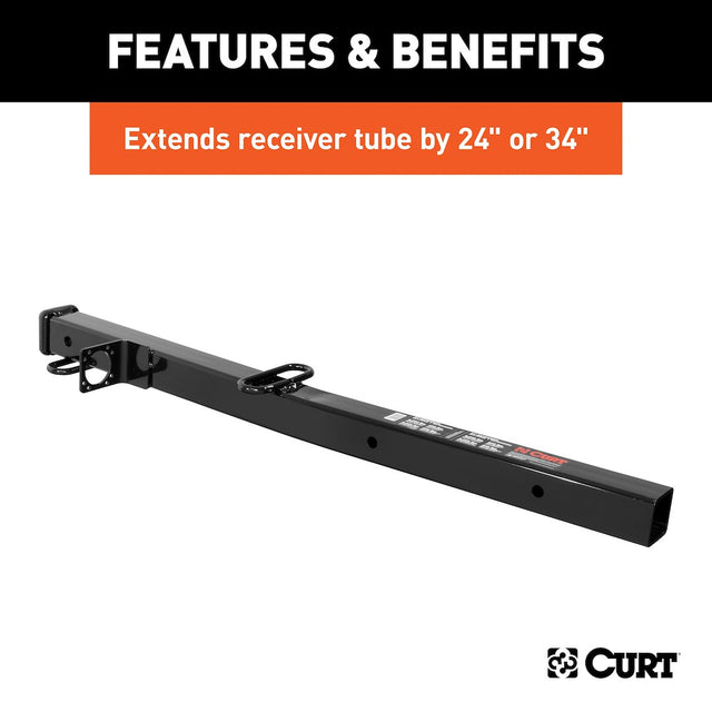 Product of Curt 45048 Trailer Hitch Receiver Tube Adapter