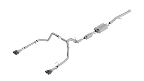 Product of Borla 140774BC S-Type Cat Back System Single Exhaust System Kit 