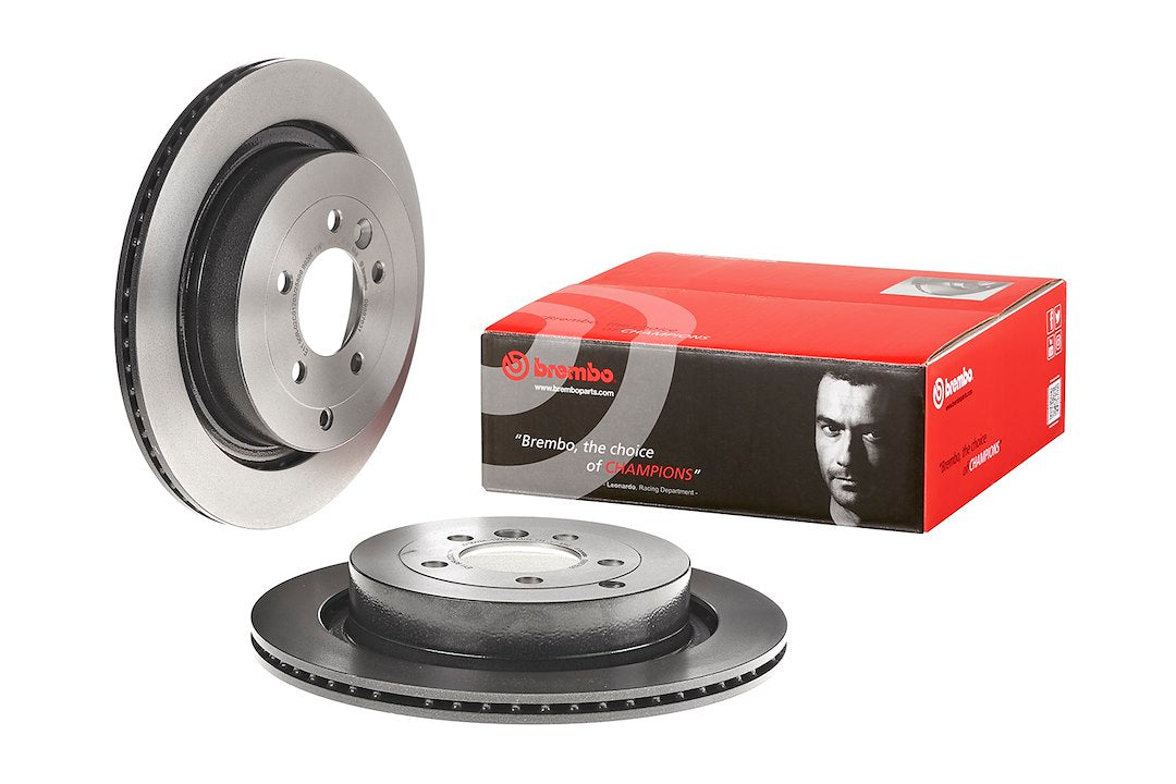 Product of Brembo 09887631C02 Vented 1 Piece Brake Rotor 