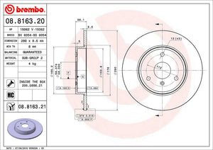 Brembo 08816321c02 Brake Rotor||08.8163.21_2.Jpg||87||brm8816321||1229257