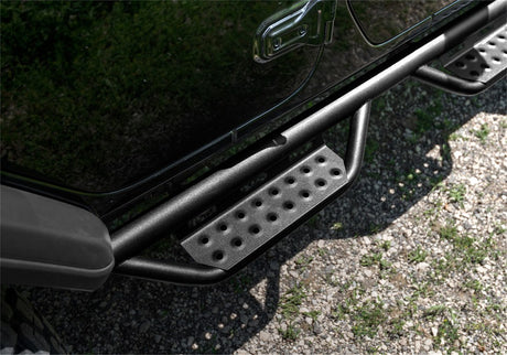 Product of N-Fab 507416412 RS Series Nerf Bar With Drop Down Steps 