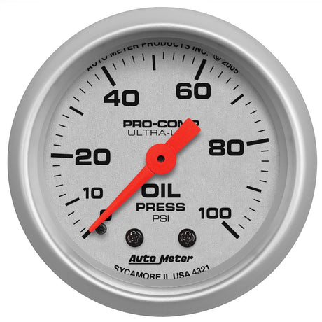 Product of Autometer 4321 Gauge Oil Pressure