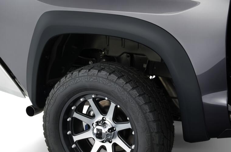 Product of Bushwacker 30919-02 Non-Exposed Fasteners Black Fender Flare - Set Of 4 