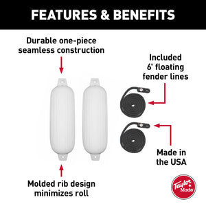 Taylor Made 310162p Boat Fender||310162p_4.Jpg||89||t4v310162p||1069300