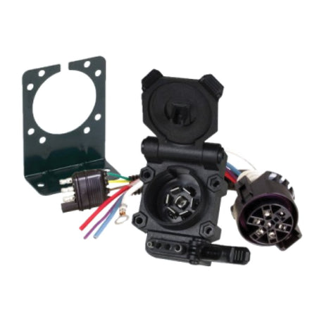 Husky Towing 33061 Trailer Wiring Connector Adapter||hus_33061_4 Flat To 7rv And 4 Flat Wiring Kit Gf.Jpg||85||hus33061||938496