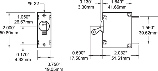 Product of Blue Sea 7214-Bss Circuit Breaker