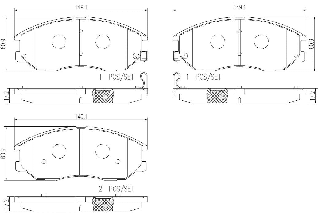 Brembo P30078n Brake Pad||p30078n_2.Jpg||86||brmp30078n||2091710
