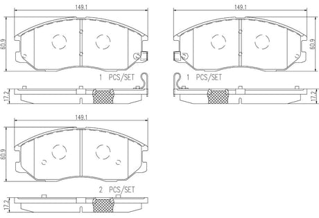 Brembo P30078n Brake Pad||p30078n_2.Jpg||86||brmp30078n||2091710