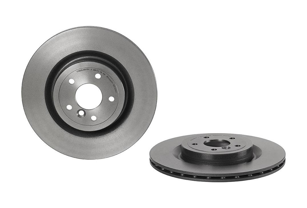 Product of Brembo 09C20921C02 Vented 1 Piece Brake Rotor 