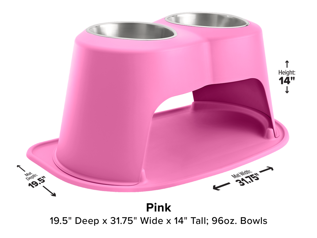 Weathertech (Usa) Dhc9614pkpk Pet Dish||petcomfort_Dh_Cm_9614_Pink.Png||85||w24hc9614pkpk||1505824