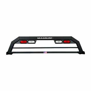 Product of Magnum Truck Racks 20SBL Black Matte Powder Coated Louvered Headache Rack 