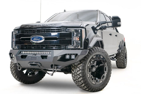 Product of Fab Fours FS17-X4161-1 Matrix Series Steel Powder Coated Bumper 