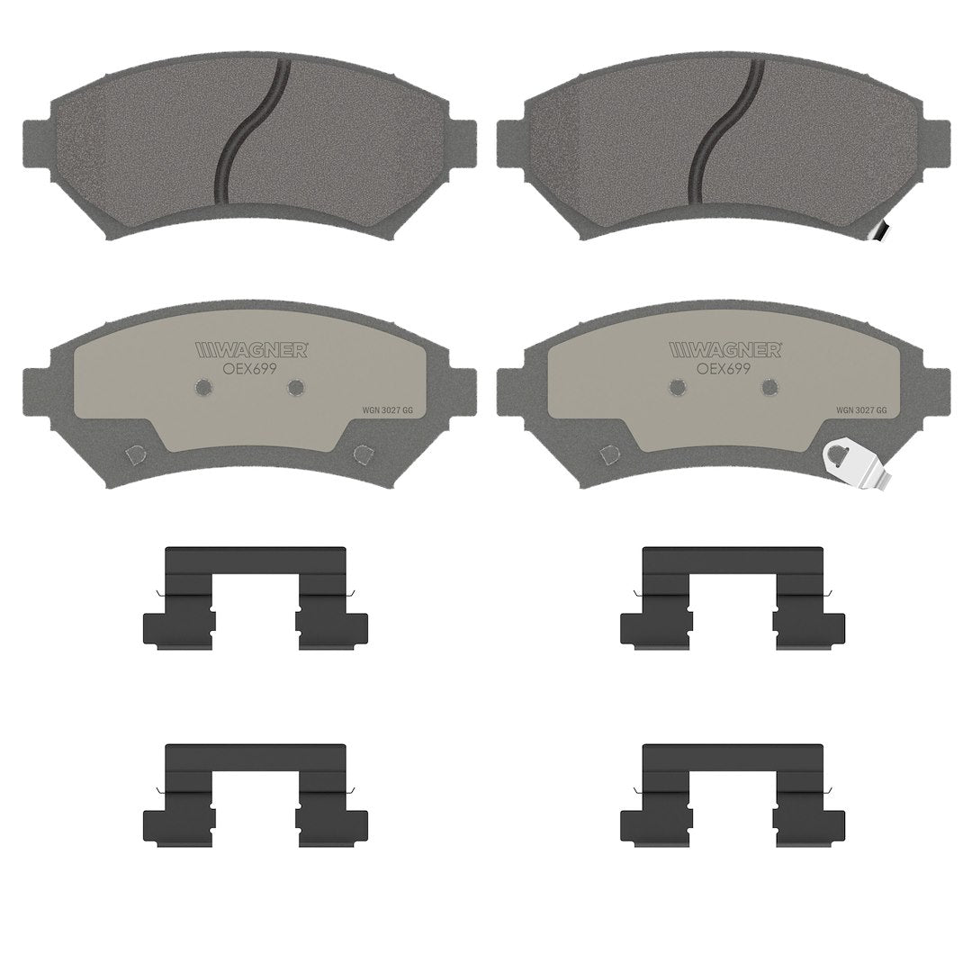 Wagner Brakes Oex699 Brake Pad||oex699.Jpg||85||w66oex699||2222221