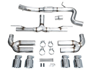 Product of AWE Tuning 3020-42897 Track Edition Cat-Back System Exhaust System Kit 