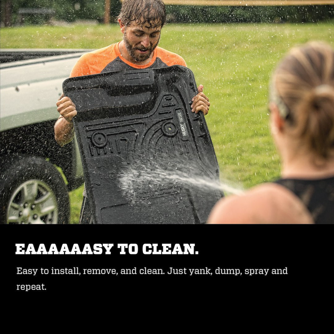 Product of Husky Liner WeatherBeater™ 99101 Black Thermoplastic Polyolefin (TPO) Floor Liner 