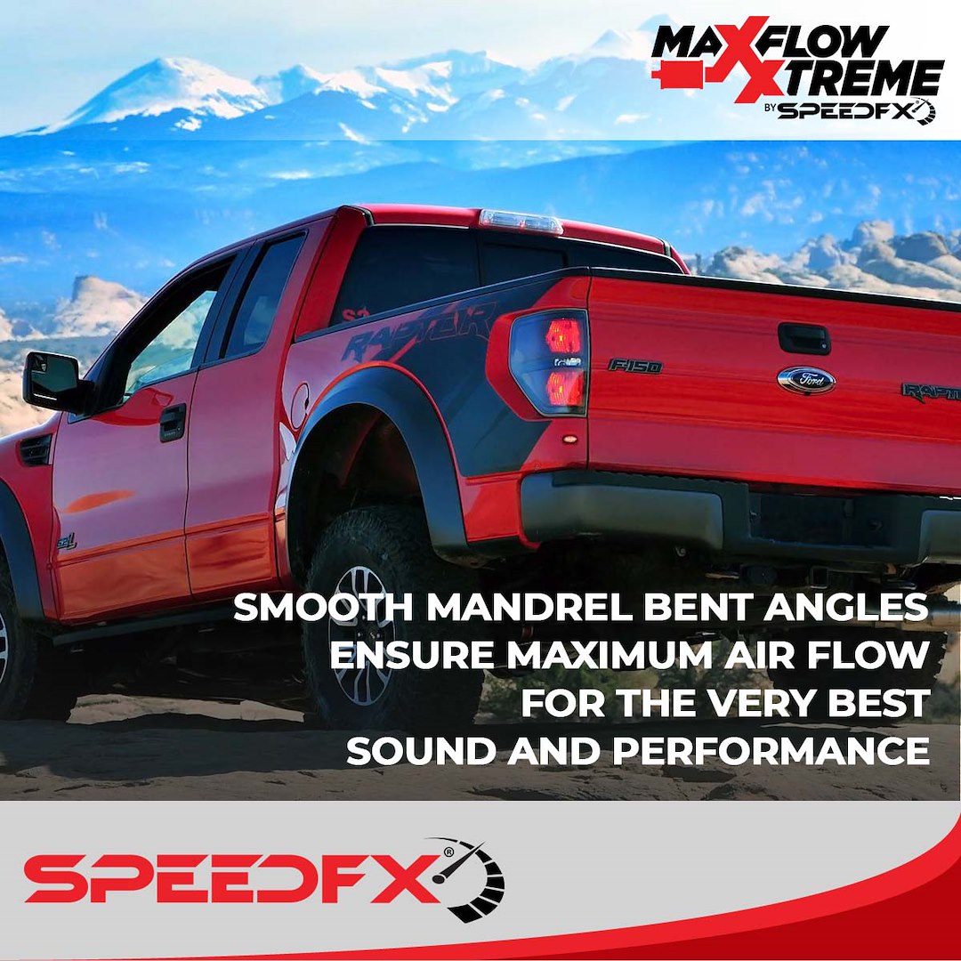 Product of SpeedFX 50300 MaxFlow Xtreme Cat Back System Single Exhaust System Kit 