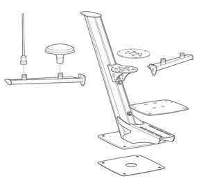 Product of Scanstrut Ptm-R1-1 Marine Modular Mount