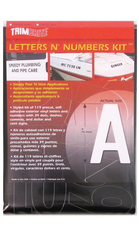 Trimbrite T9421 Boat Registration Numbers||t9421.Jpg||85||t18t9421||2261120