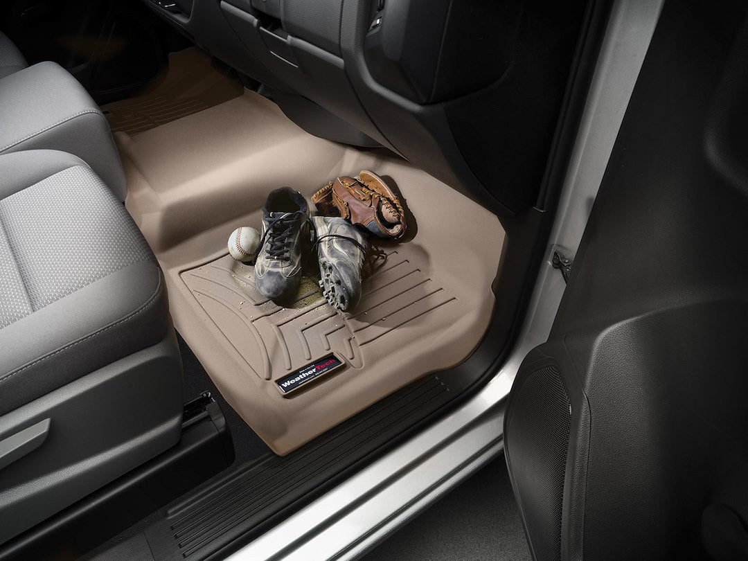 Product of Weathertech (USA) FloorLiner ™ 4715454 Cocoa/ Taupe Thermoplastic Polyolefin (TPO) Floor Liner 