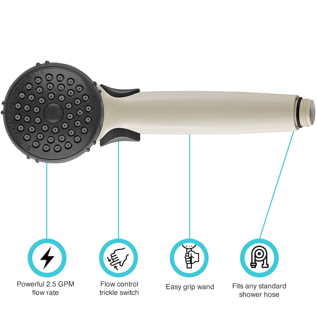 Dura Faucet Df-Sa400-Bq Shower Head||df-Sa400-Bq_Pic03.Jpg||88||d6udfsa400bq||1478884