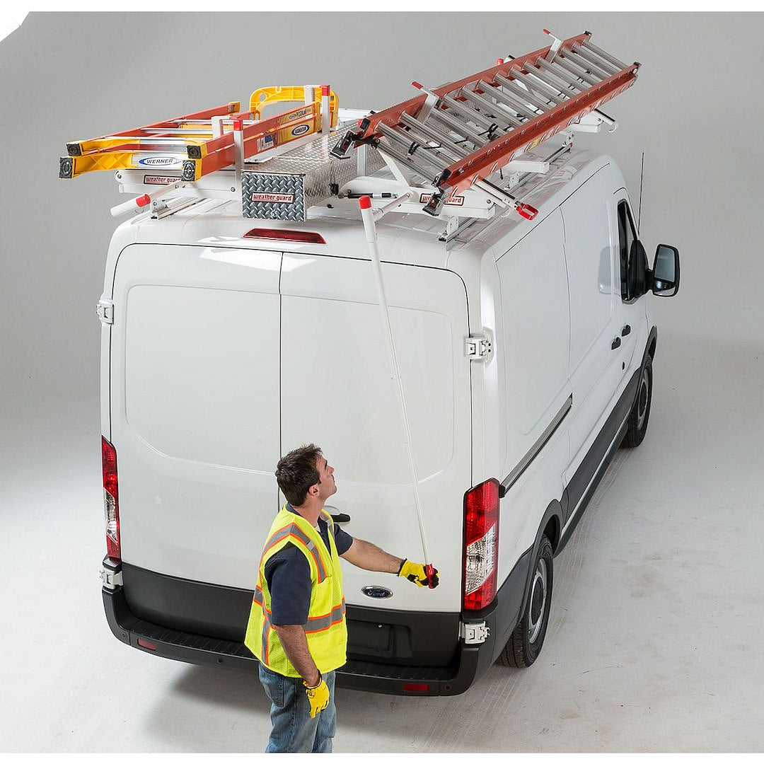 Product of Weather Guard (Werner) 2275-3-01 100 Pound Yes Aluminum Ladder Rack 