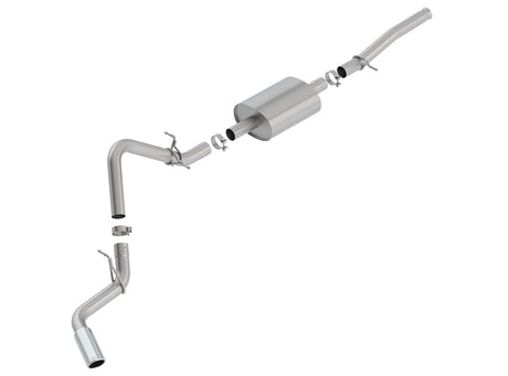 Product of Borla 140805 S-Type Cat Back System Single Exhaust System Kit 