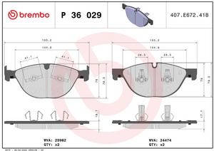 Brembo P36029 Brake Pad||p36029_2.Png||87||brmp36029||1684610