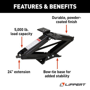 Lippert Components 285325 Leveling Jack||285325_2.Jpg||87||m6v285325||873897