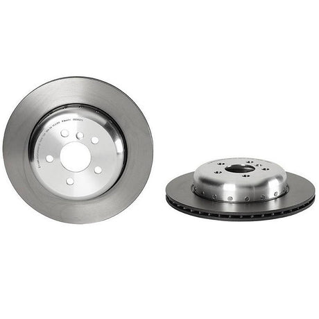 Product of Brembo 09D90213C02 Vented 1 Piece Brake Rotor 