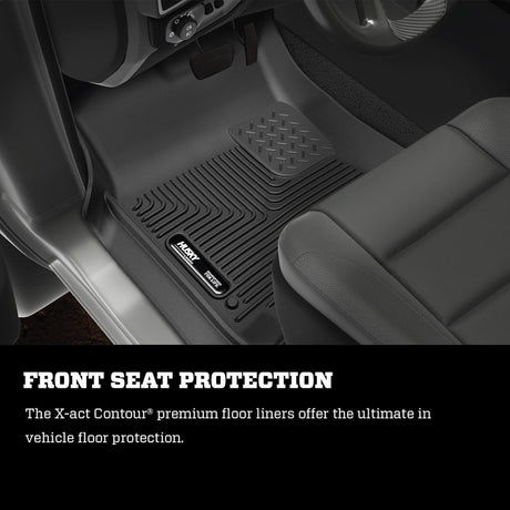 Product of Husky Liner X-act Contour™ 53611 Black Thermoplastic Elastomer (TPE) Floor Liner 