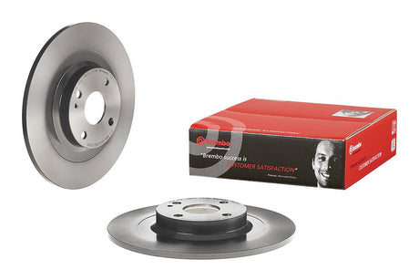 Product of Brembo 08D22411C02 Solid 1 Piece Brake Rotor 