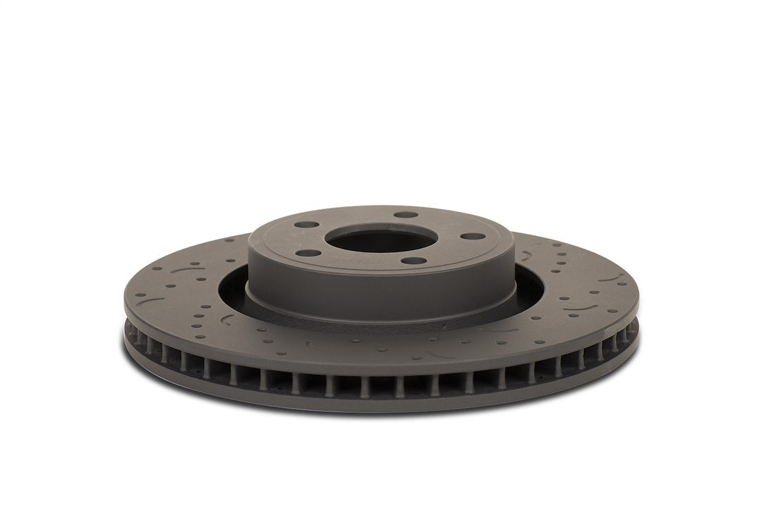 Product of Hawk Performance HTC5357 Talon Vented 1-Piece Brake Rotor 