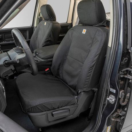 Product of Covercraft SSC3508COBK Carhartt® SeatSaver® Black 1000 Denier Cordura Nylon Seat Cover 