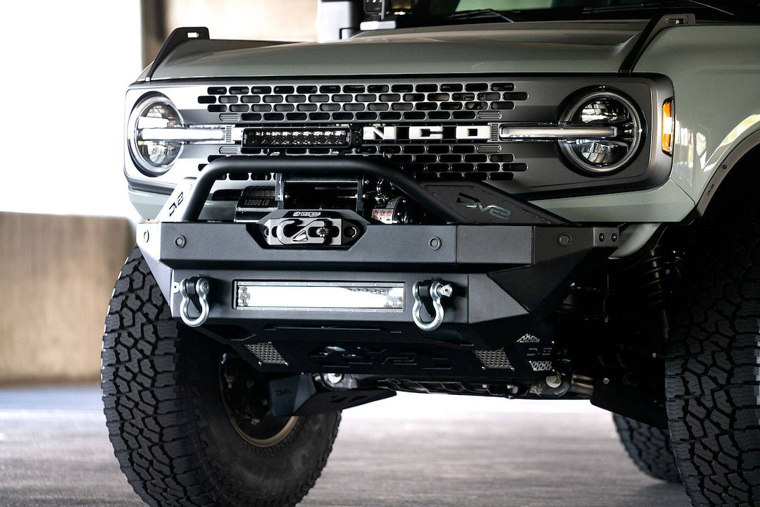 Product of DV8 Offroad FBBR-02 FS-15 Steel Powder Coated Bumper 