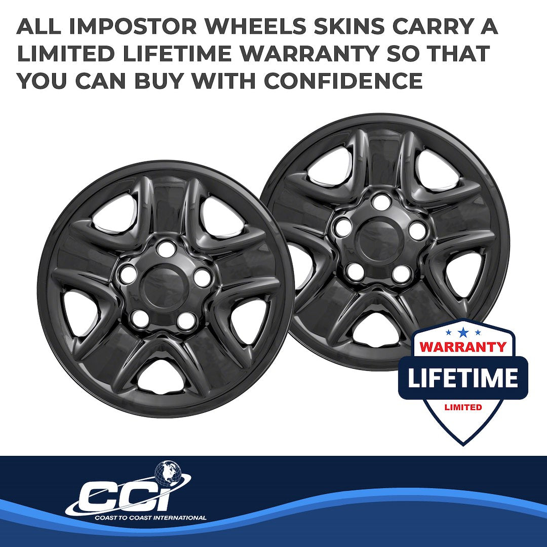 Product of Coast To Coast IWCIMP77BLK Black Set Of 4 