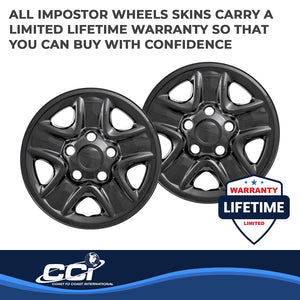 Product of Coast To Coast IWCIMP77BLK Black Set Of 4 